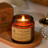 Handmade Scented Soy Wax Candle – Smokeless Aromatherapy Gift for Home & Events
