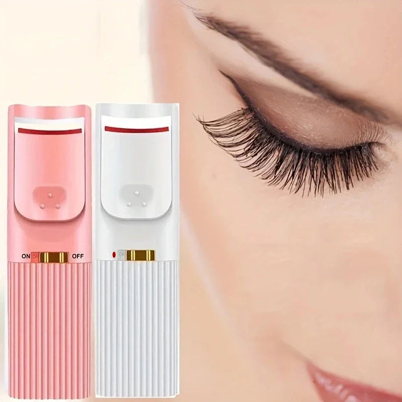 Electric Heated Eyelash Curler for Long-Lasting Curls