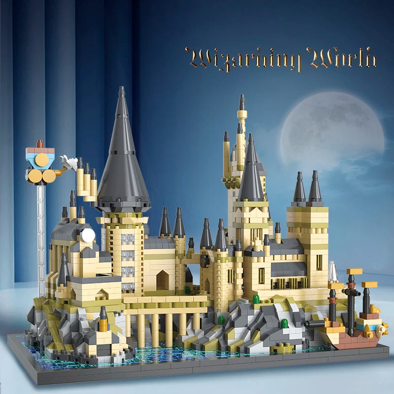Juego de bloques de construcción de castillo medieval Magic World: más de 2700 piezas de ladrillos MOC para niños y adultos
