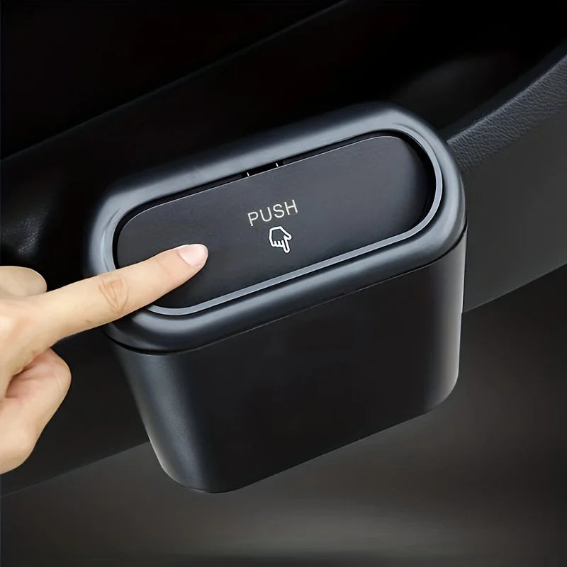 Hanging Car Trash Bin – Compact & Convenient Garbage Storage
