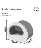 Fully Enclosed Drawer-Style Cat Litter Box – Extra Large with Odor Control & Anti-Splash Design