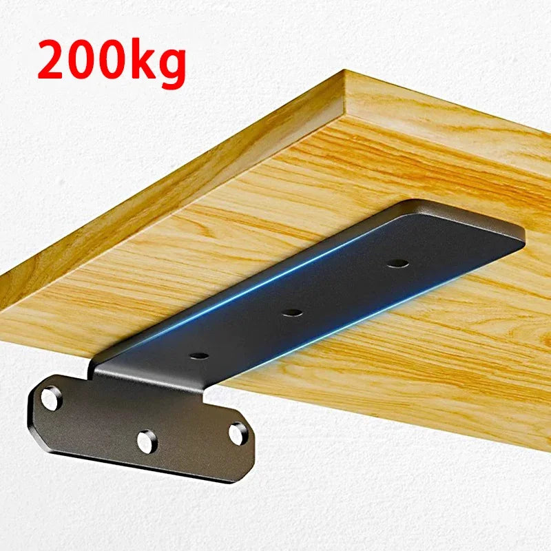 Heavy-Duty Invisible Shelf Brackets – Floating Shelf Support up to 200kg