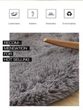 Plush Round Carpet – Soft, Fluffy, and Elegant Home Décor for Any Room