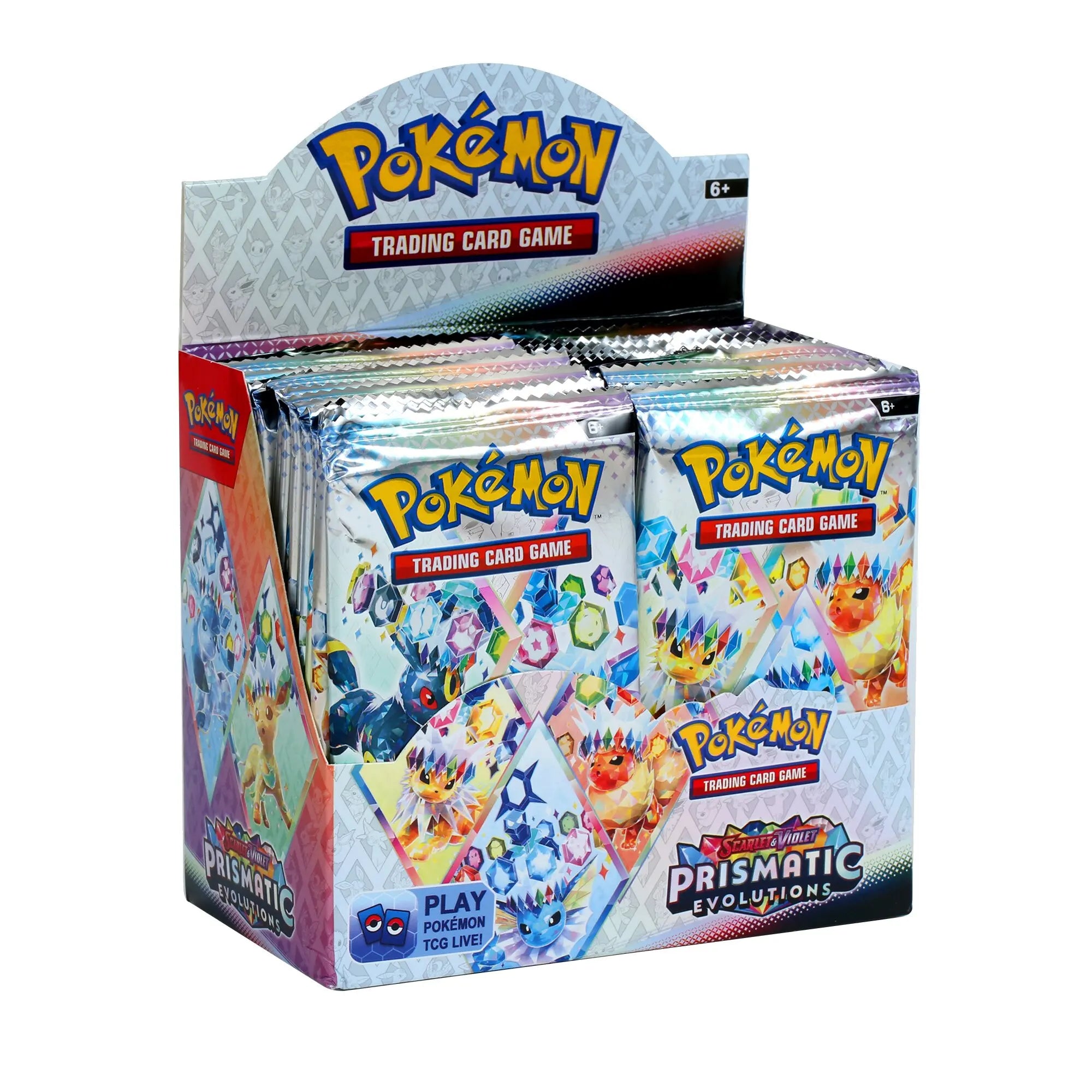 Pokemon Card Booster Set - NOT Official Collection – Prismatic Evolutions, Brilliant Stars (324/360 Pcs Card Pack for Kids)