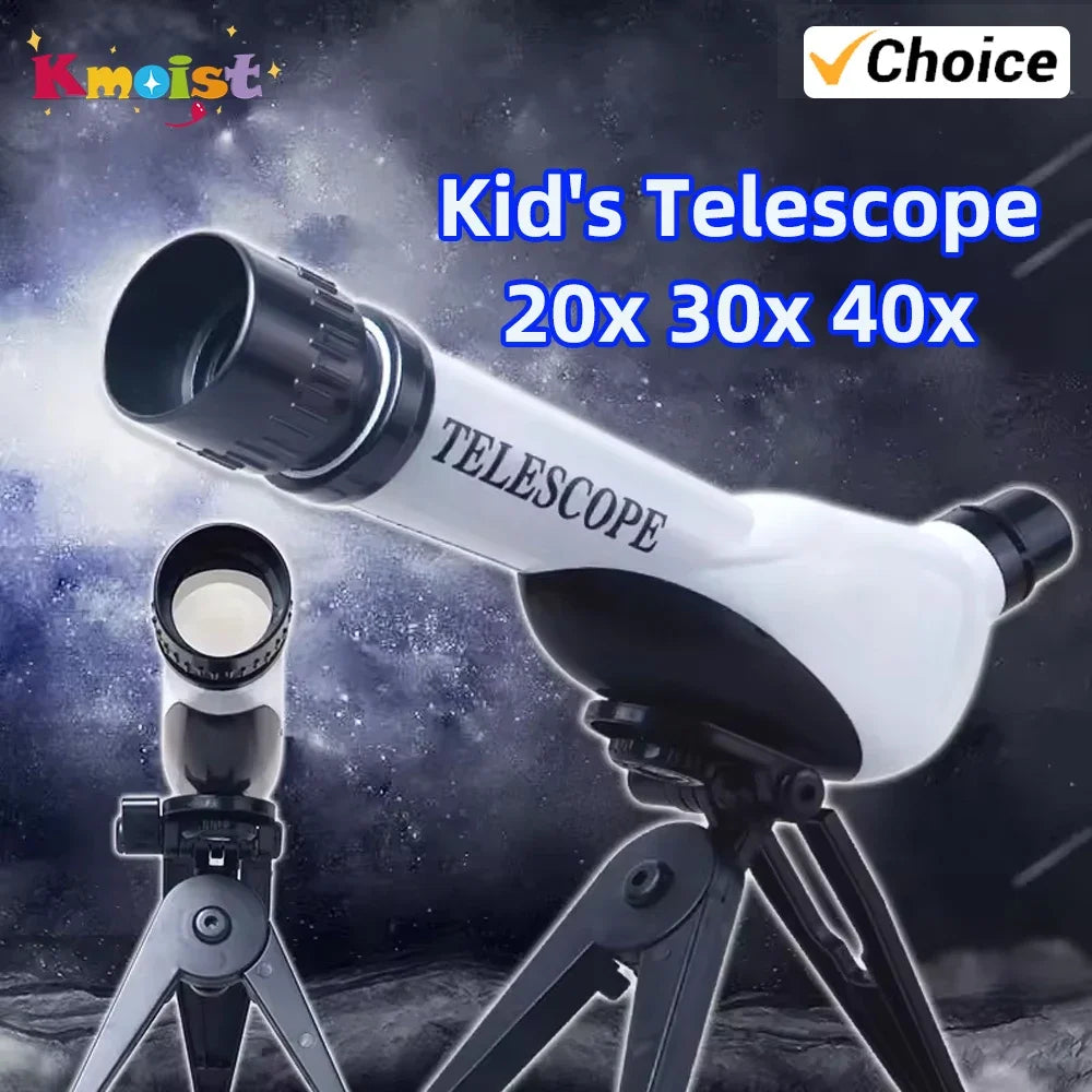 High-Definition Astronomical Telescope Camera for Kids – Educational Science Toy with Multiple Eyepieces