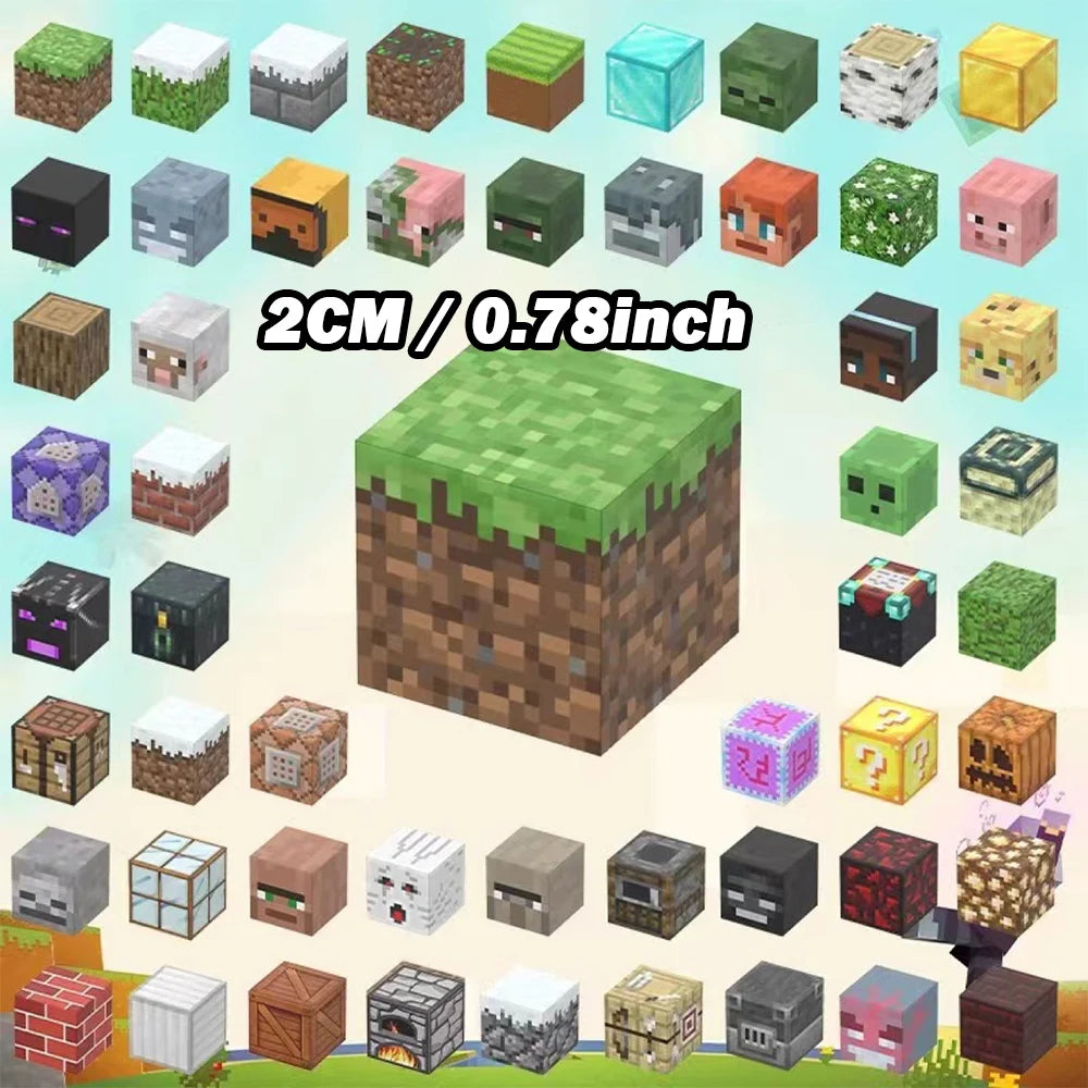 Magnetic Building Blocks Set for Kids – STEM Educational Forest Castle Toy (0.78 inch Cubes)