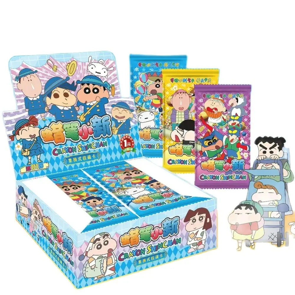 Crayon Shin-Chan Shining Trading Cards - Anime Collectible Game Cards for Kids & Fans