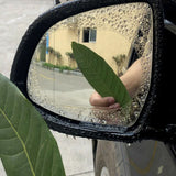 2 piezas de película impermeable para espejo retrovisor de coche: ¡conduzca con seguridad bajo la lluvia y la niebla!