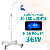 Professional 36W LED Teeth Whitening Machine with Adjustable Timer & Cooling Fan