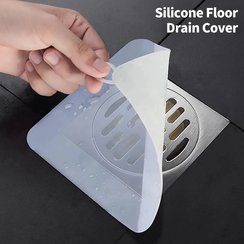Thick Silicone Floor Drain Cover | Anti-Odor & Insect-Proof Sewer Seal