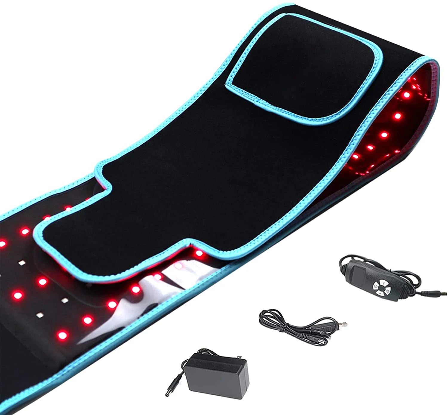 Professional Red & Infrared Light Therapy Belt - 105 LED Slimming Wrap for Pain Relief & Body Contouring