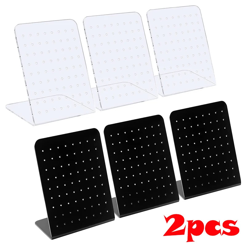 Acrylic Jewelry Display Stand for Stud Earrings – Fashionable, Simple, and High-Quality Organizer