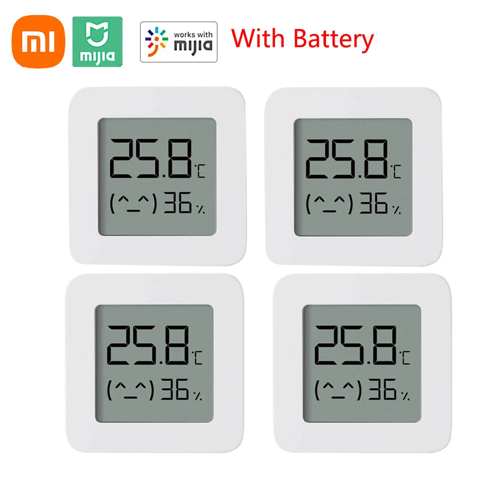 Bluetooth Smart Thermometer & Hygrometer – Accurate Temperature & Humidity Sensor for Home