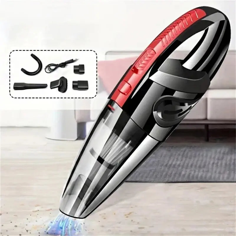 Portable Handheld Vacuum Cleaner – Cordless, Lightweight, and Powerful for Home, Car & Pet Hair