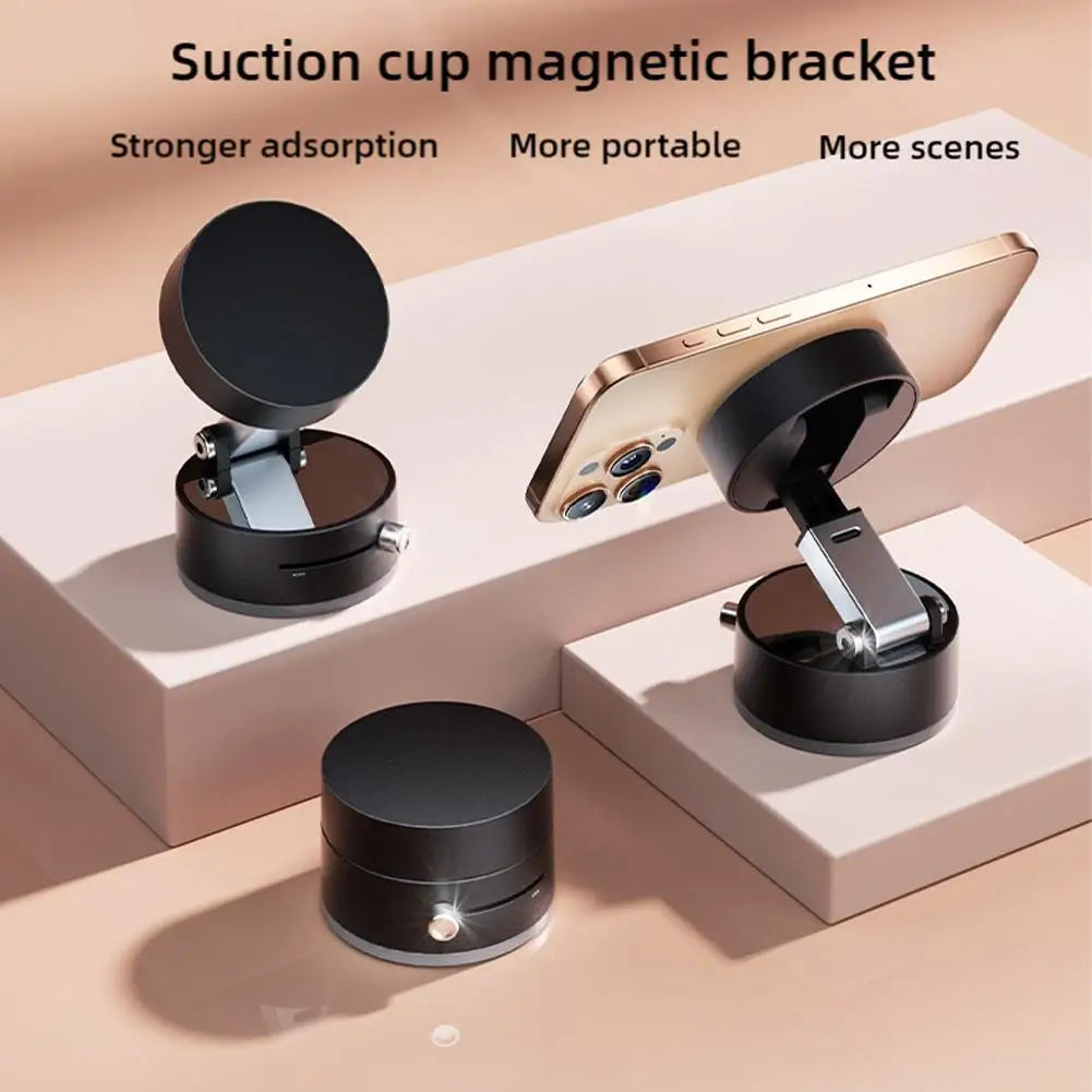 Magnetic Car Phone Holder – Strong Suction & 360° Adjustable Mount