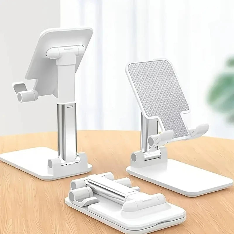 Universal Adjustable Desk Phone Stand – Compact Mobile Holder for Desk and Tabletop Use