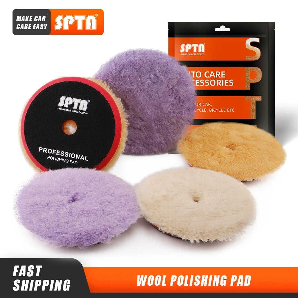 Wool Polishing Pad for Car Buffing and Scratch Removal