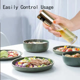 Glass Oil Sprayer for Cooking, Olive Oil Mister for Salad, BBQ, Kitchen, and Baking – Vinegar Dispenser