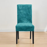 Velvet Dining Chair Covers – Stretchable Jacquard Slipcovers for Home & Events