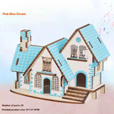 3D Wooden Puzzle for Kids - Educational DIY Model Toy for Boys & Girls