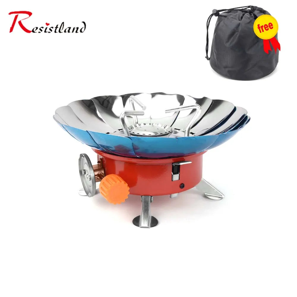 2800W Portable Windproof Camping Gas Stove for Outdoor Cooking