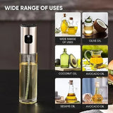 Glass Oil Sprayer for Cooking, Olive Oil Mister for Salad, BBQ, Kitchen, and Baking – Vinegar Dispenser