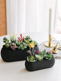 Plantas suculentas artificiales - Cactus de imitación realistas para decoración del hogar y la oficina | Miniplantas decorativas