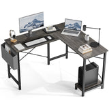 Modern L-Shaped Computer Desk for Home and Office