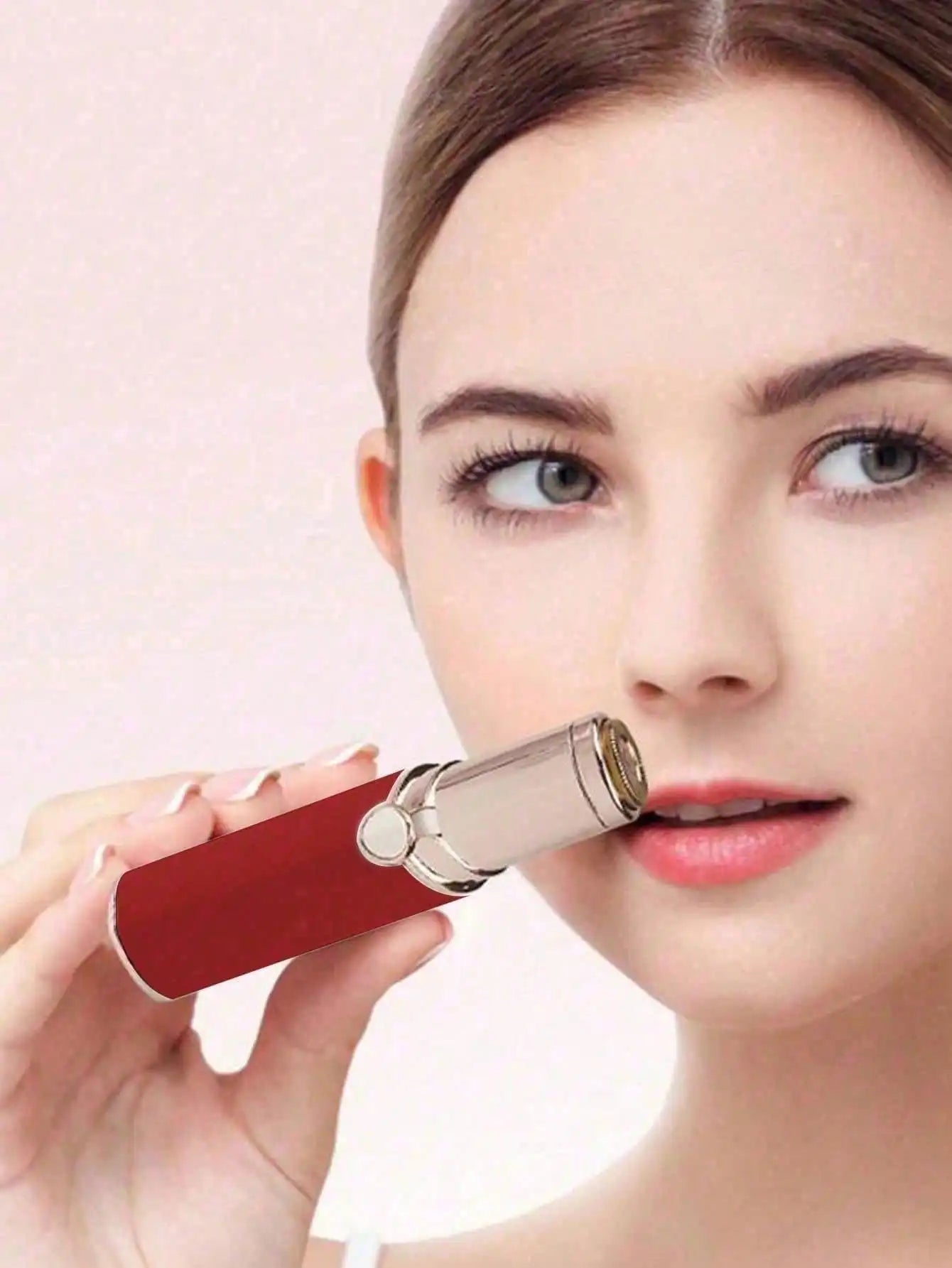 Mini Electric Facial Hair Remover - Painless Eyebrow Shaper & Facial Hair Trimmer for Women