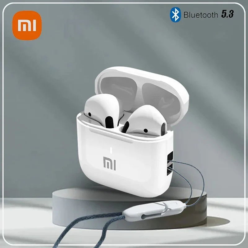 True Wireless Bluetooth 5.3 Earbuds – HiFi Stereo Sound, Noise Cancelling, Waterproof, with Mic for Android & iOS