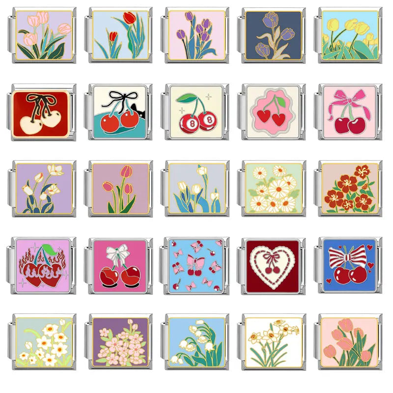 Vintage Stainless Steel Chain Link Bracelet – Unisex Fashion Jewelry for Men & Women