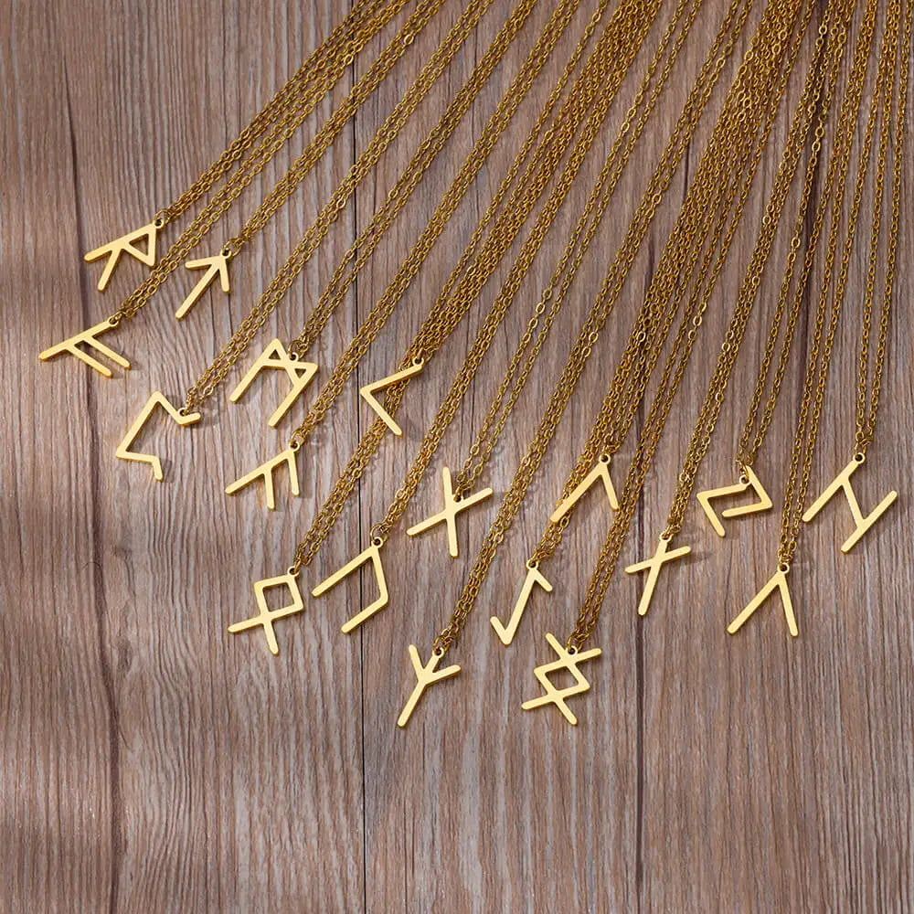 Personalized Stainless Steel Letter Pendant – Waterproof & Colorproof Jewelry for Women