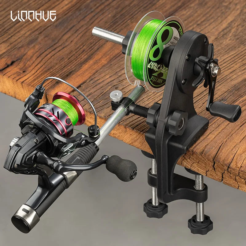 Lightweight Fishing Line Spooler – Sturdy, Anti-Rust Winder for Spinning & Baitcasting Reels