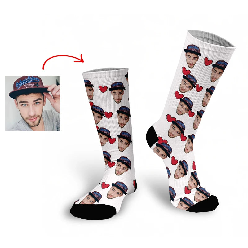 Custom Printed Socks – Personalized Photo & Design Socks for Unique Gifts