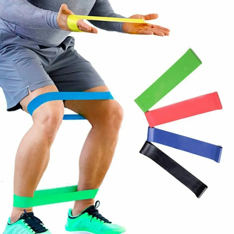 5-Level Resistance Bands Set for Strength Training, Yoga & Full-Body Home Workouts