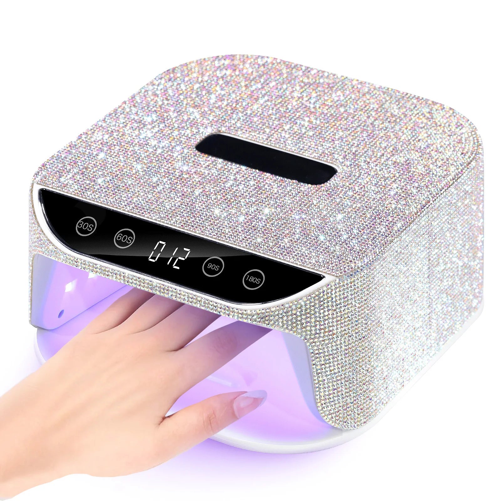 Cordless Rechargeable UV LED Nail Lamp with 36 Beads for Gel Polish Drying