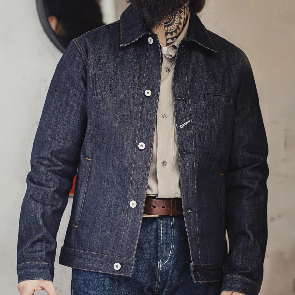 Men’s Cotton Denim Jacket – Lightweight Casual Outerwear for Spring & Autumn