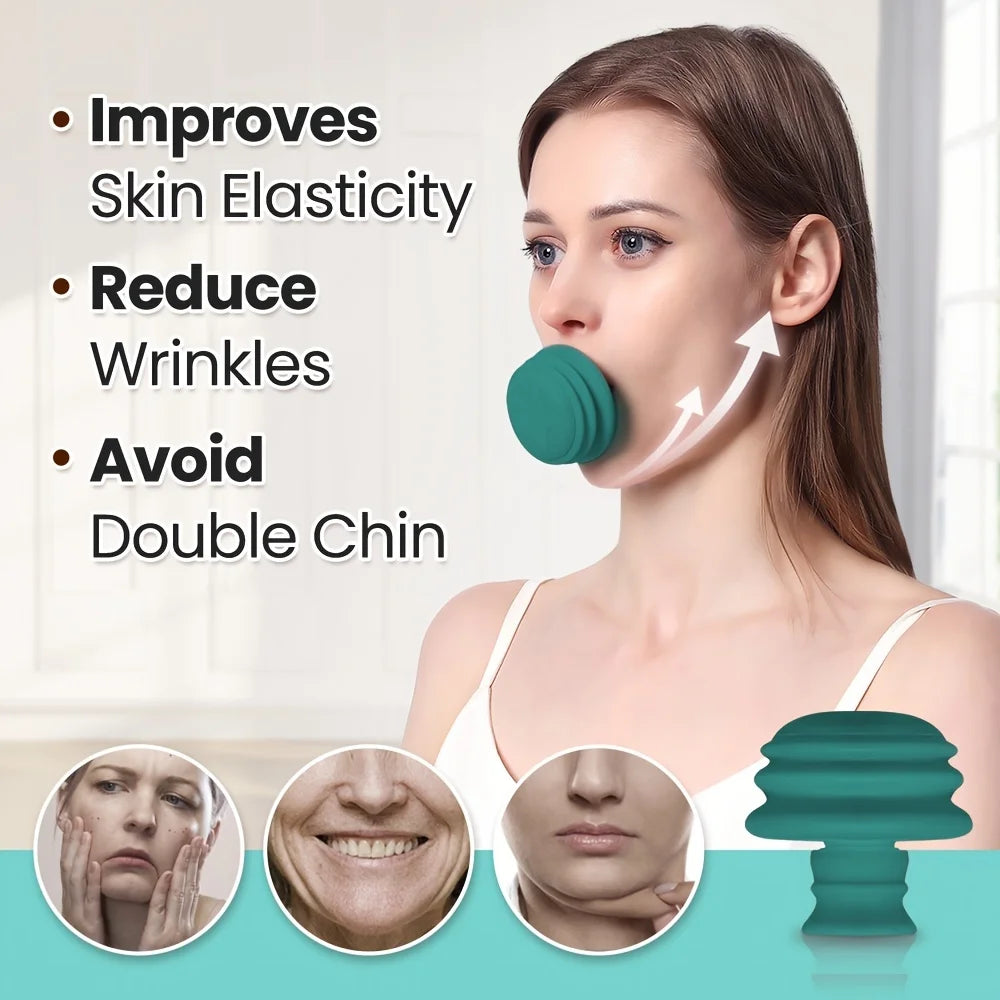 Silicone Face Trainer for Jawline & Muscle Relaxation