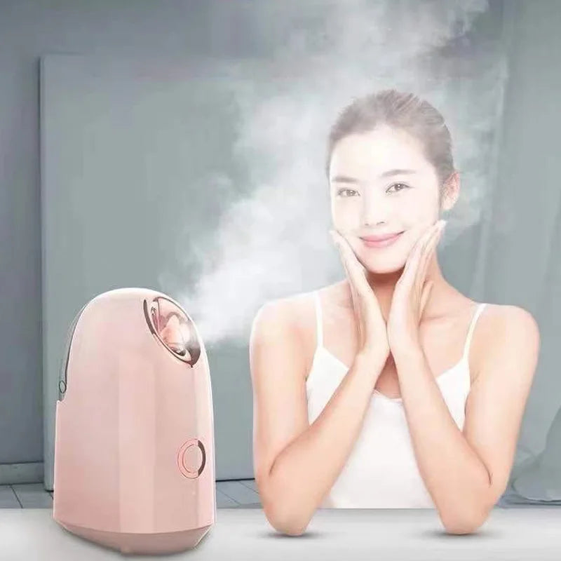 VIMYSHOW Facial Steamer – Nano Hot Steam Technology for Skin Hydration, Rejuvenation, and Pore Cleansing