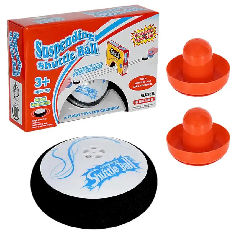 Wireless Floating Air Hockey Puck and Paddles Set for Kids