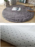 Plush Round Carpet – Soft, Fluffy, and Elegant Home Décor for Any Room