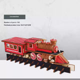 3D Wooden Puzzle for Kids - Educational DIY Model Toy for Boys & Girls