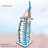3D Wooden Puzzle for Kids - Educational DIY Model Toy for Boys & Girls