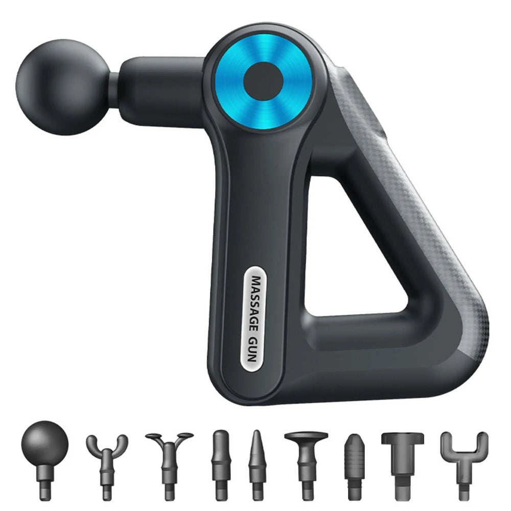 Small Triangle Fascia Gun - Powerful Deep Tissue Massage for Muscle Relaxation