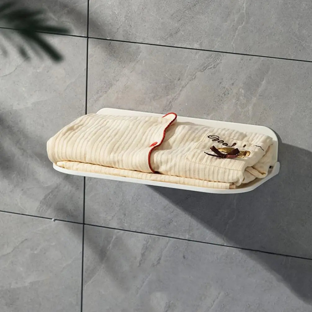 Wall-Mounted Folding Shelf – Space-Saving Floating Storage Rack