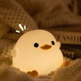 🦆 Cute Duck Night Light – Soft, Rechargeable, and Touch-Controlled! 🦆