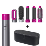 5-in-1 Hair Styler – Blow Dryer, Straightener, Curling Iron & Hot Air Brush for Salon-Quality Results