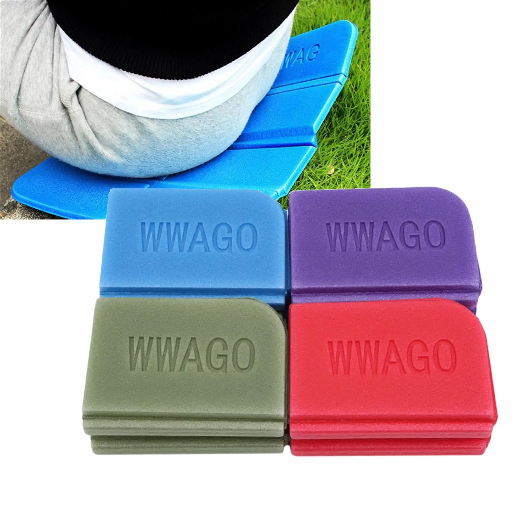 Compact Foldable PVC Camping Mat for Outdoor Activities