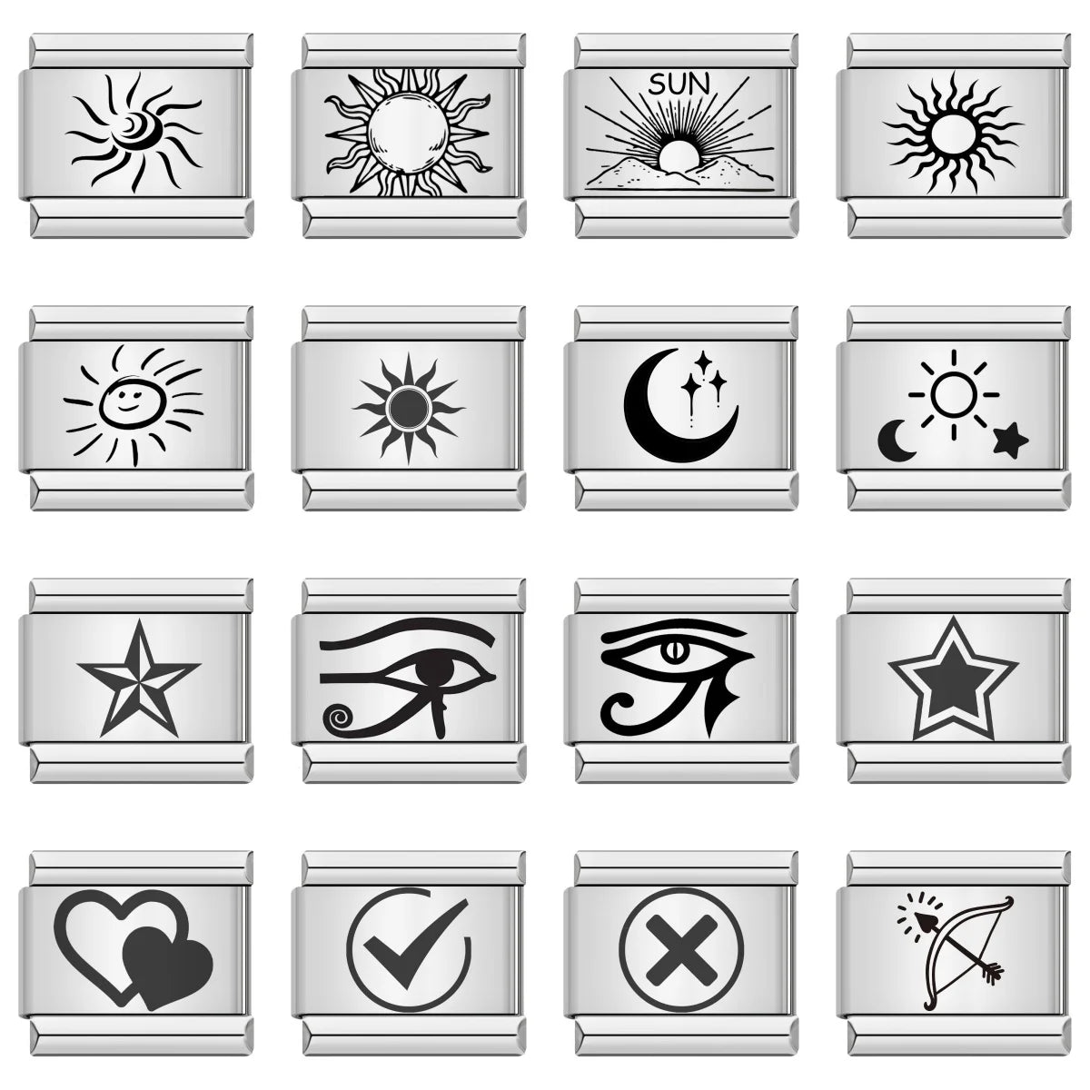 Trendy Stainless Steel Star Bracelet – Stylish Hologram Jewelry for Women