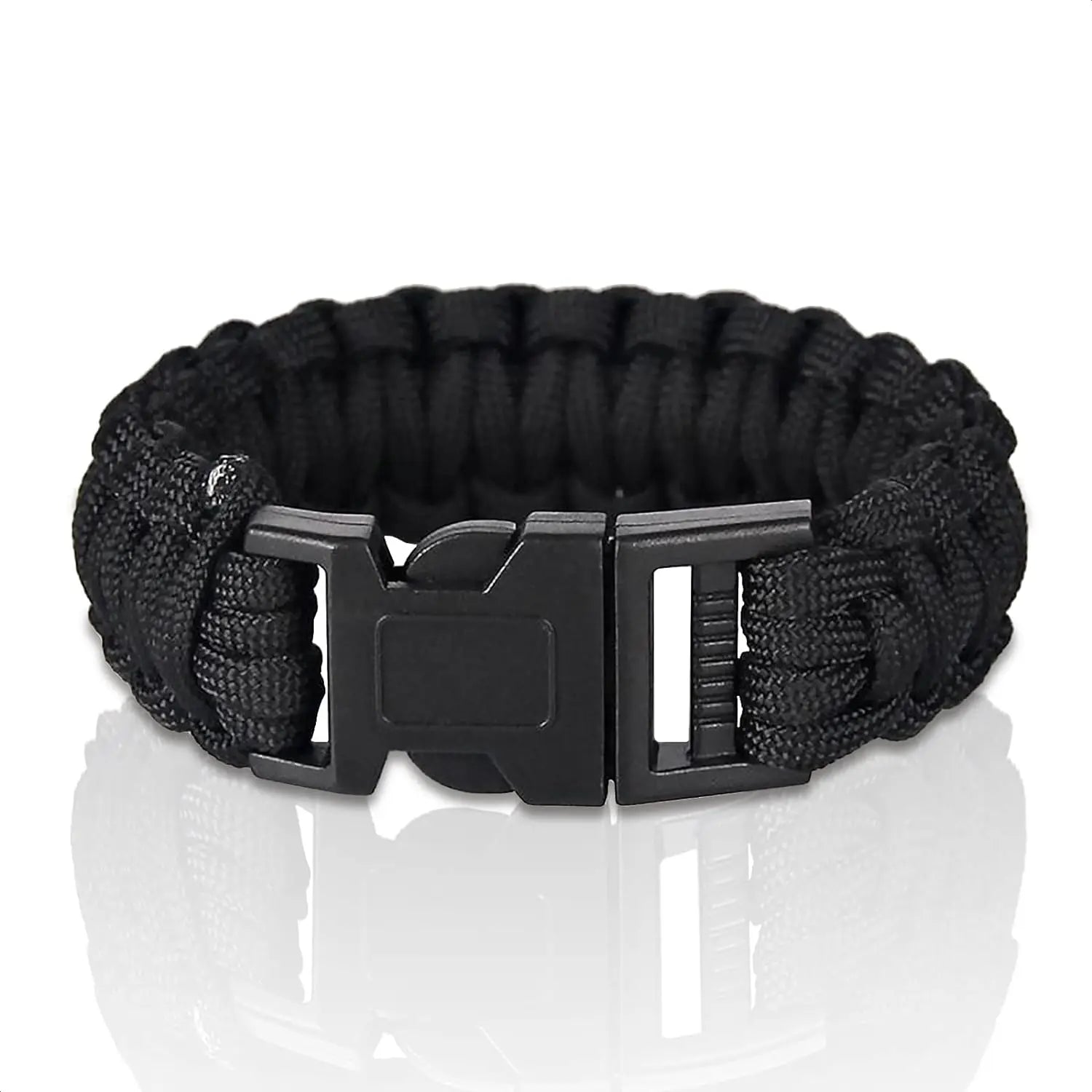 Tactical Paracord Survival Bracelet – 7-Strand 4mm Emergency Rope for Outdoor Adventures